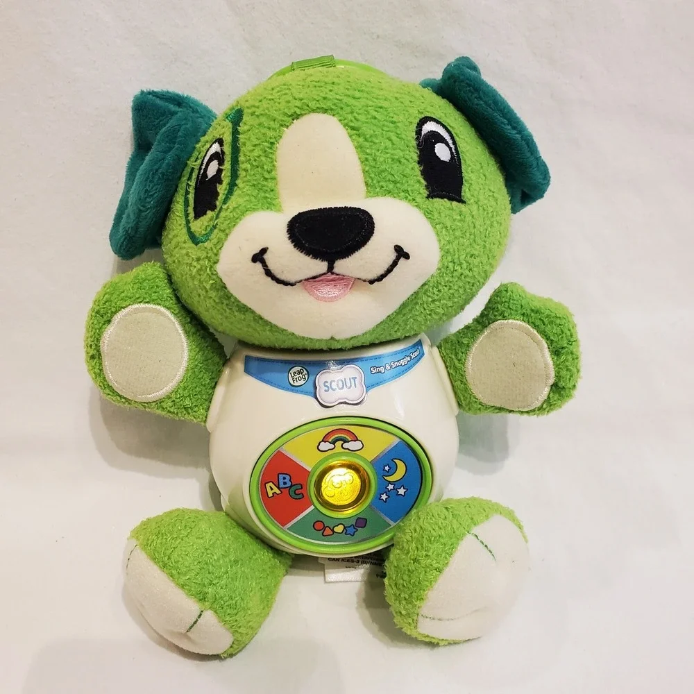 Leap Frog‎ Sing & Snuggle Scout Letters Numbers Shapes 2017 PreOwned See Video